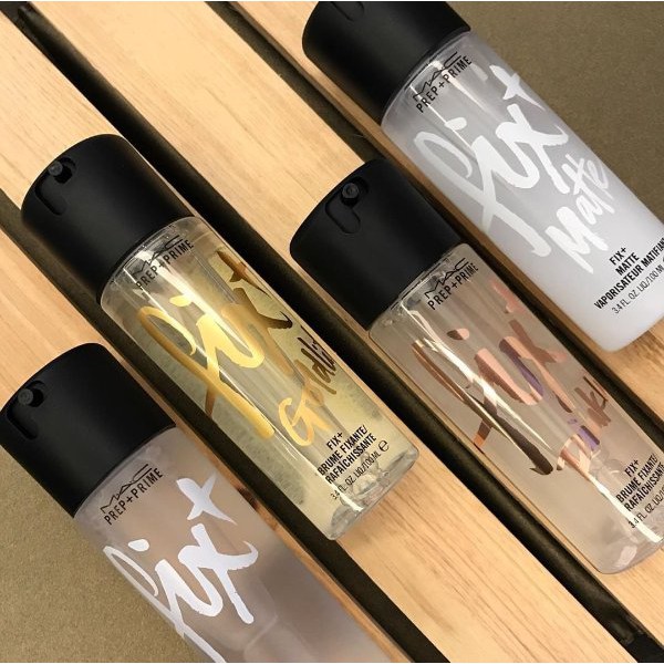 Xịt khoáng MAC Prep + Prime Fix 100ml đủ 3 dòng + Matte và + Shimmer