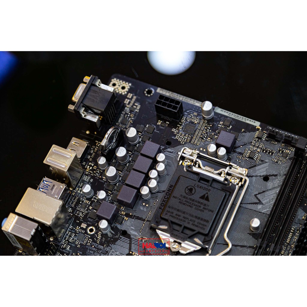 Bo mạch chủ Mainboard ASROCK H410M-HVS (Intel H410, Socket 1200, m-ATX, 2 khe Ram DDR4) - Chính hãng | BigBuy360 - bigbuy360.vn