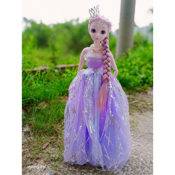 Búp bê Barbie Elsa 60cm có khớp cỡ lớn - Búp bê đồ chơi dành cho bé gái