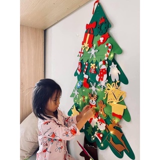 Cây thông Noel vải dạ