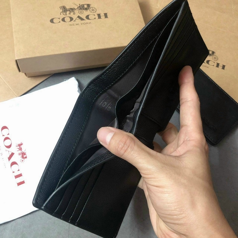 Ví ngắn Coach for men chuẩn xuất