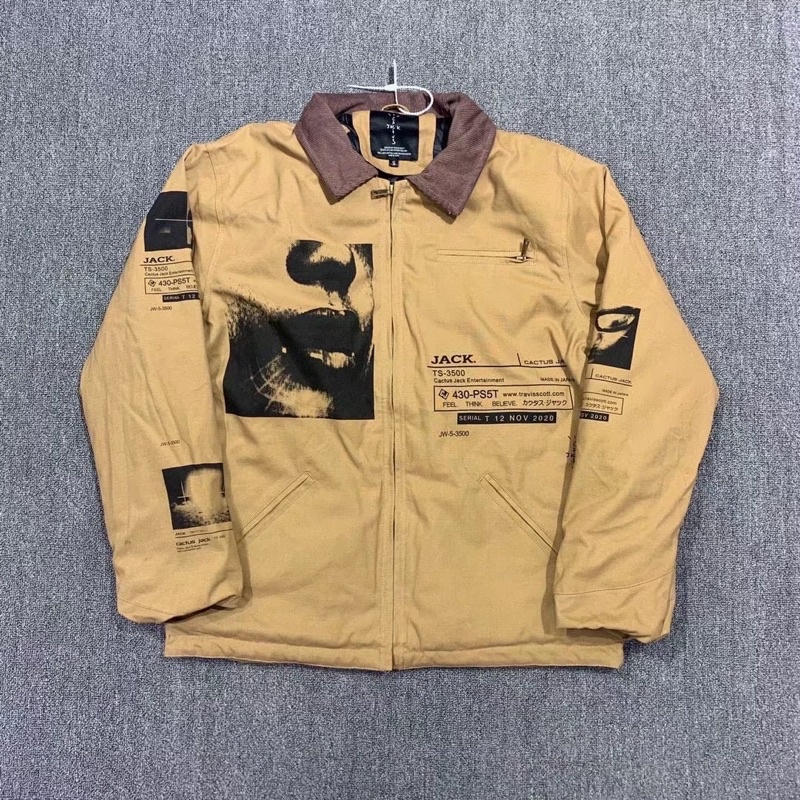 ⚡️⚡️Áo khoác Travis Scott / Travis Scott Playstation SYSTEM WORK JACKET