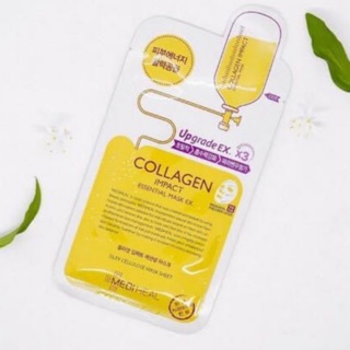 [ 1 miếng dùng thử]  Mặt Nạ Mediheal Collagen Impact Essential - màu vàng