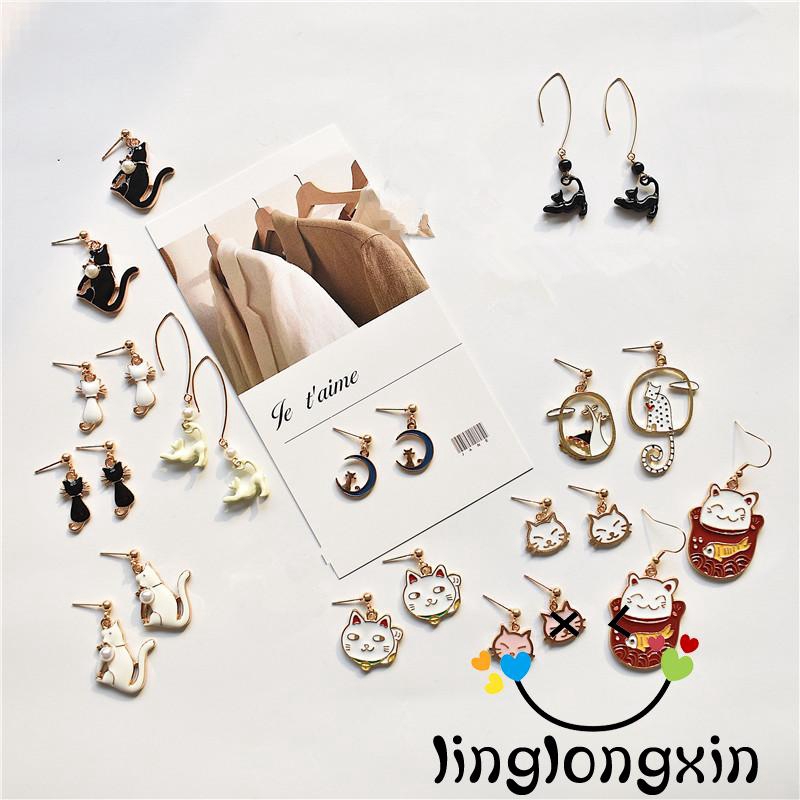 Đôi Khuyên Tai Hợp Kim Thiết Kế Thời Trang