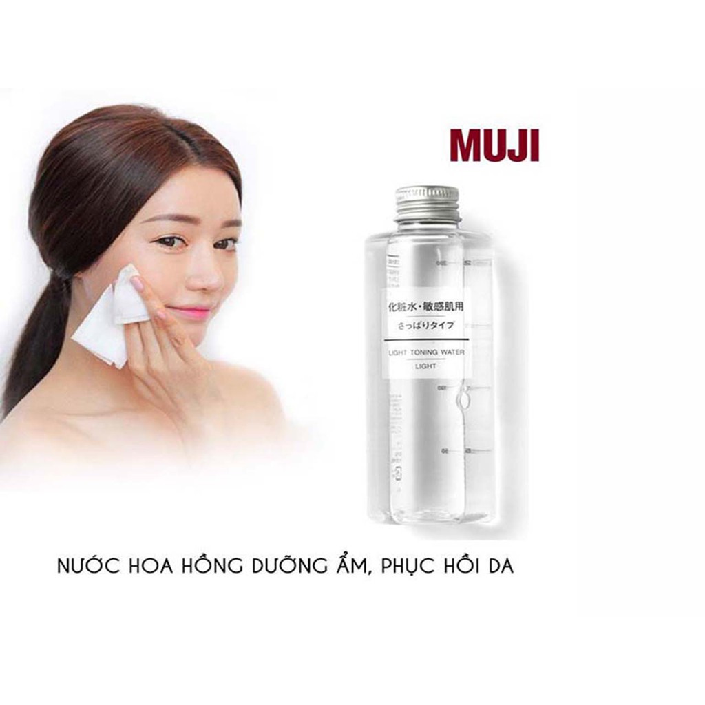 Nước Hoa Hồng Muji Light Toning Water #Light 250ML- HÀNG CHÍNH HÃNG CS12 | BigBuy360 - bigbuy360.vn