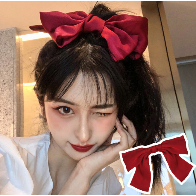 Kẹp tóc thiết kế hình nơ xinh xắn cho nữ