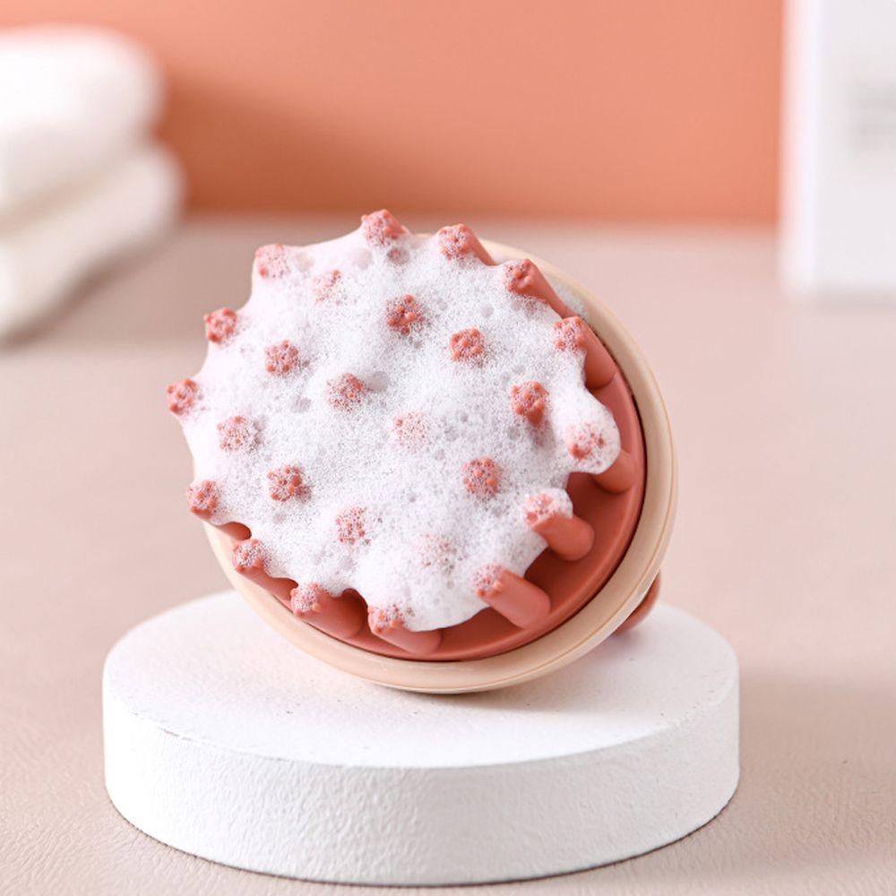 Bàn Chải Gội Đầu Silicone Cầm Tay Tiện Dụng