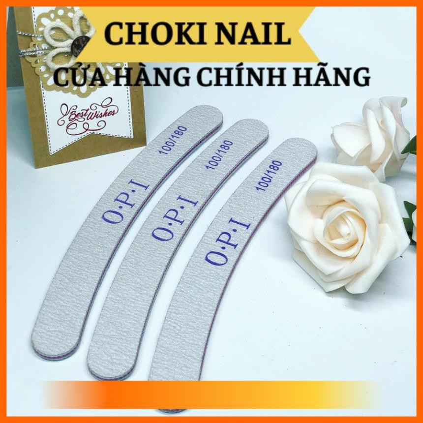 [Hàng Chính Hãng] Dũa móng tay, Dũa OPI nhiều hình dáng được nhiều chị em lựa chọn