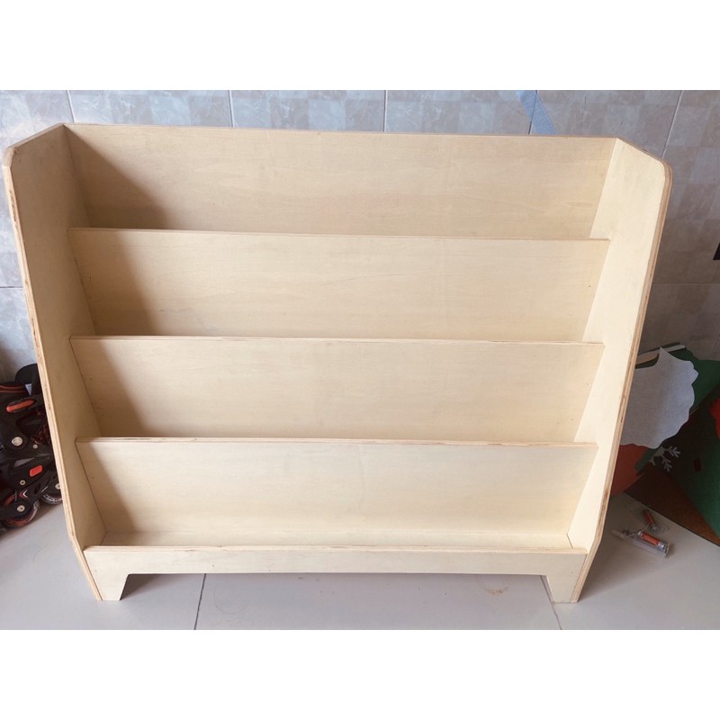 Kệ sách Montessori cho bé, kệ sách trẻ em 4 tầng | BigBuy360 - bigbuy360.vn