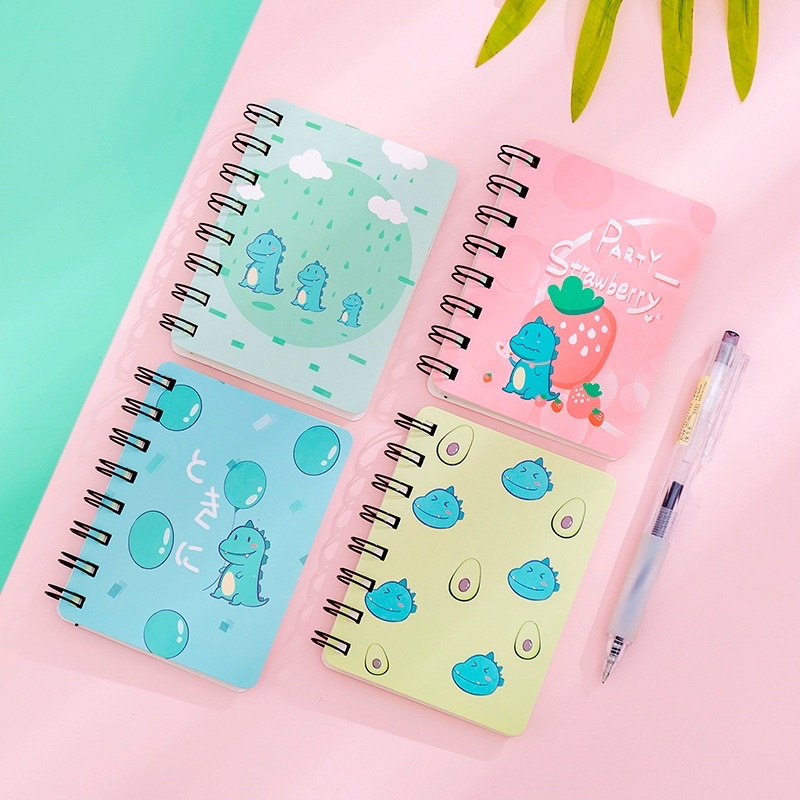 Sổ lò xo mini vườn thú hoạt hình dễ thương