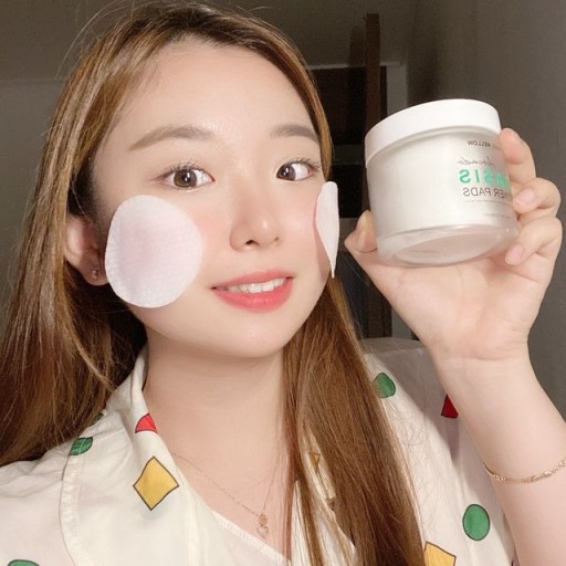 Miếng tẩy trang 3 trong 1 Oasis Toner Pads Pure Mellow nhập khẩu chính hãng Hàn Quốc 70 miếng