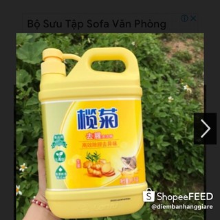 NƯỚC RỬA BÁT TINH CHẤT GỪNG