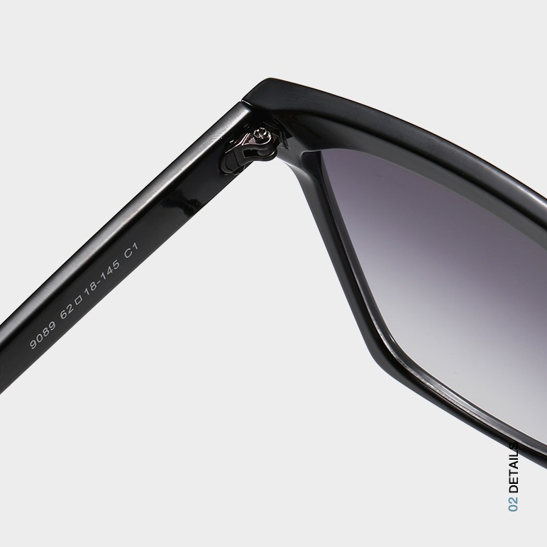 Kính Mát Gọng Vuông Phong Cách Vintage Cho Nam Và Nữ