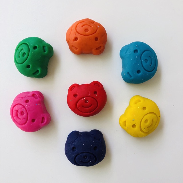 Bột nặn TEDU đất nặn an toàn - khuôn gấu 3D (không kèm bột)