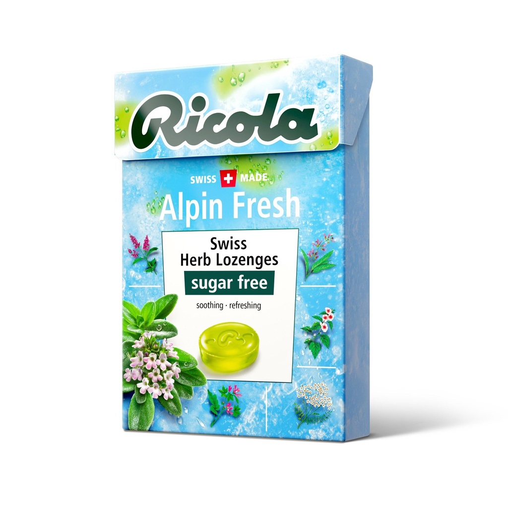 Kẹo thảo mộc Alpin Fresh hiệu Ricola 40g