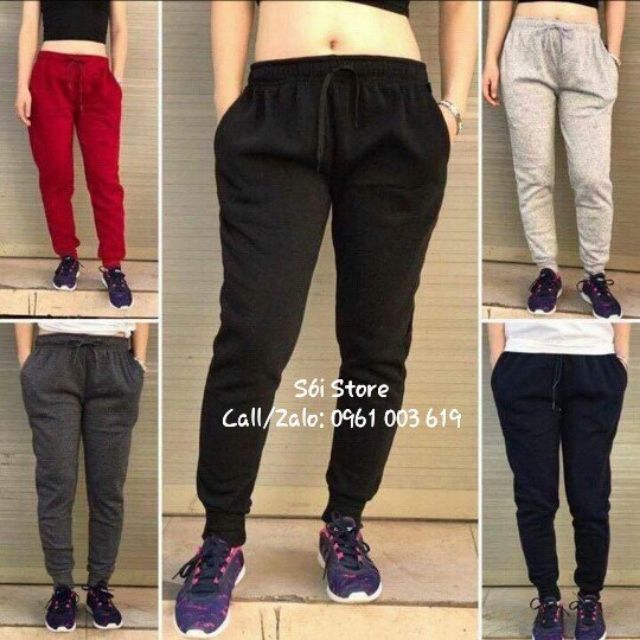 Quần JOGGER đông giữ ấm(có bigsize) cho mẹ