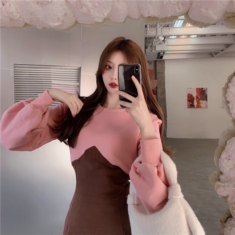 Váy đầm body dài tay,Đầm Váy Body Nữ Ngắn HOT TREND Yohamy_officialstore