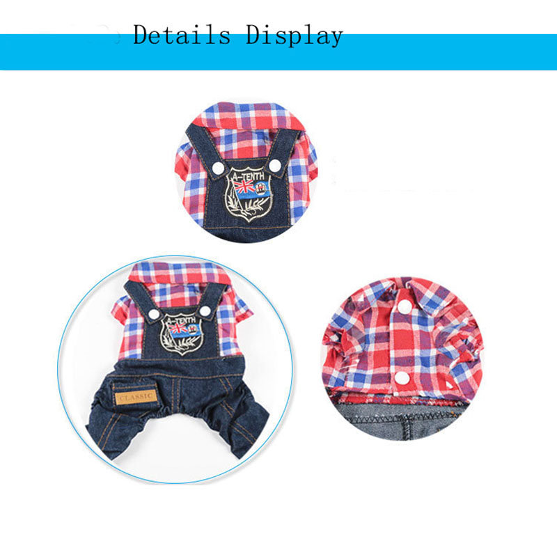 Vật Liệu Bông Vật Nuôi Thoáng Khí In Hoạt Hình Quần áo Mèo Và Chó Mùa Xuân Và Mùa Hè Thời Trang đại Học Phong Cách Quần áo Vật Nuôi Bốn Chân