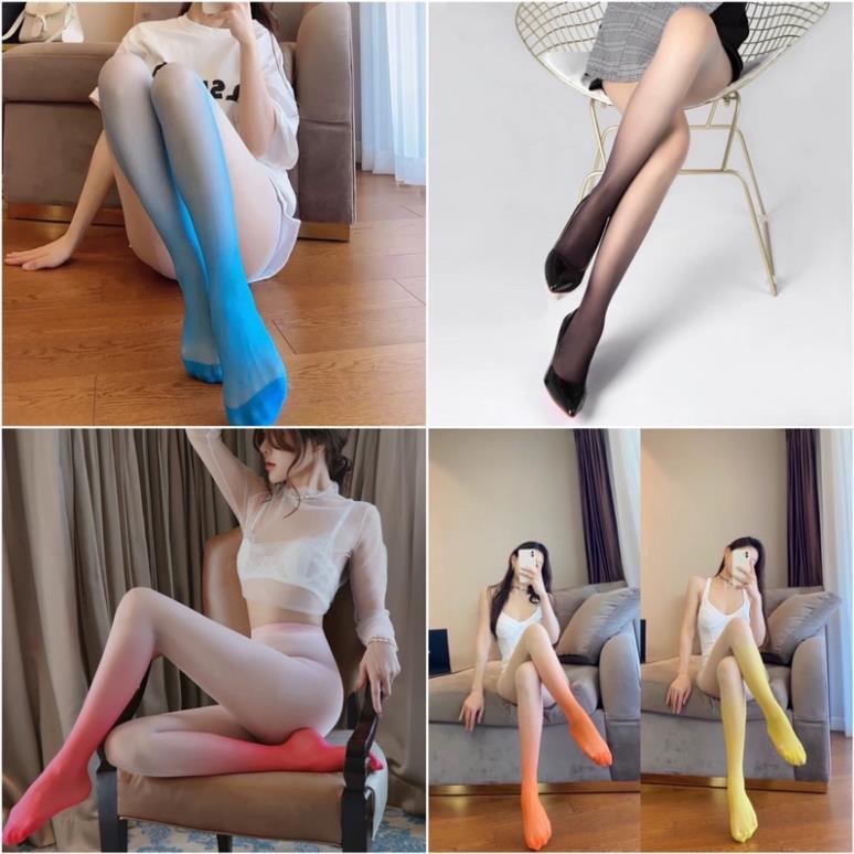 Quần tất đổi màu siêu dai Myna kết hợp thời trang phong cách hot trent