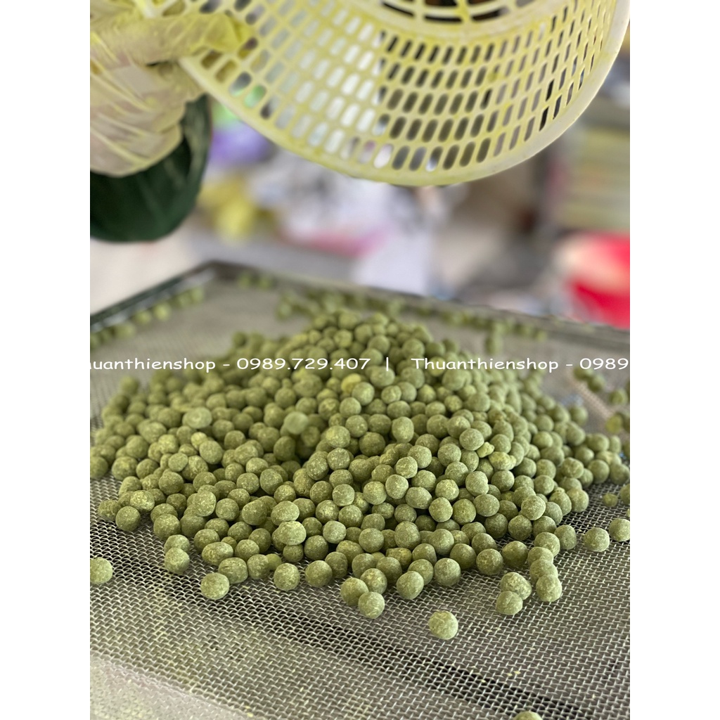 Viên Tinh Nghệ Sữa Ong Chúa VỊ TRÀ XANH Thuận Thiên - Viên Nhai Mềm Tan - Hỗ Trợ Trị Đau Bao Tử, Dạ Dày, Làm Đẹp Da
