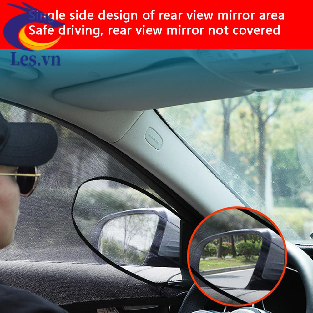 Tấm Che Nắng Chống Muỗi Gắn Cửa Sổ Xe Hơi Tiện Dụng