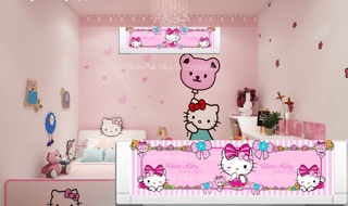 Decan dán máy lạnh kitty