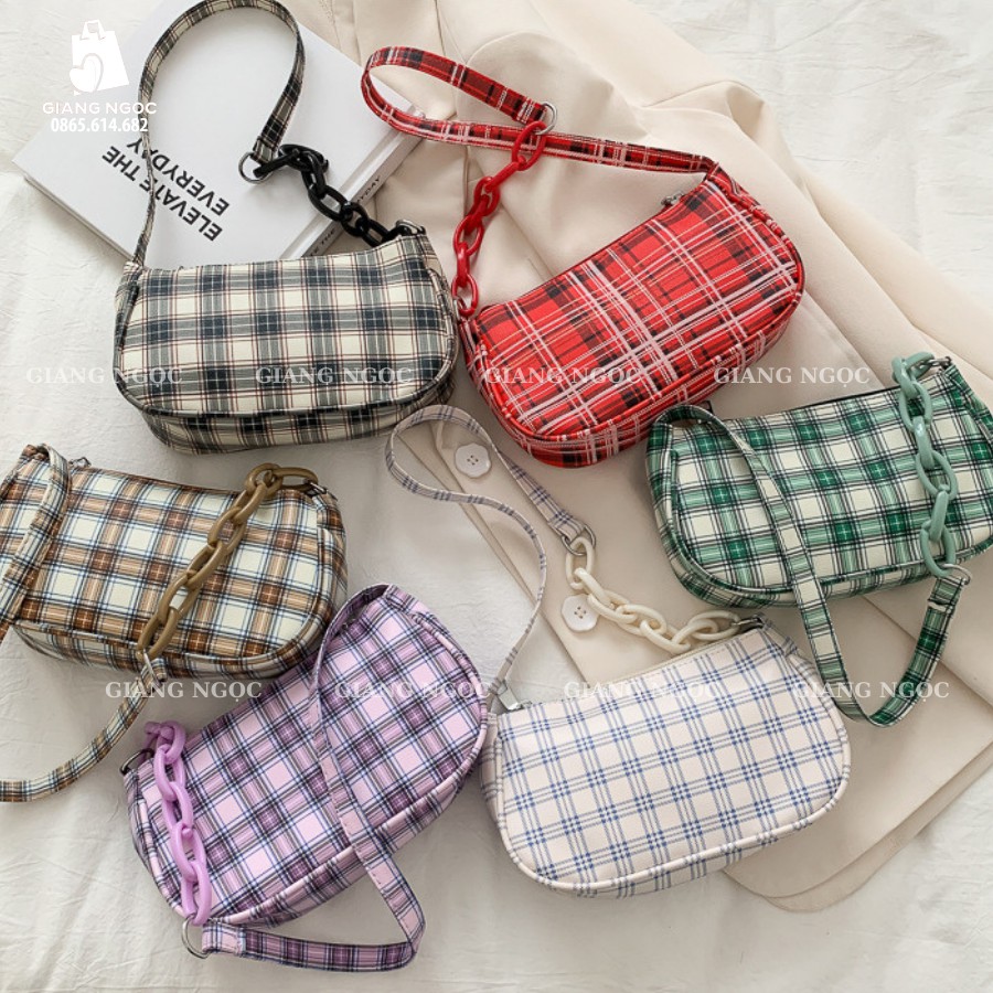 [Mã FAMAYWA2 giảm 10k đơn từ 50k] Túi đeo vai GaLiCiCi nhỏ nhắn phối quai xích thời trang cho nữ | BigBuy360 - bigbuy360.vn