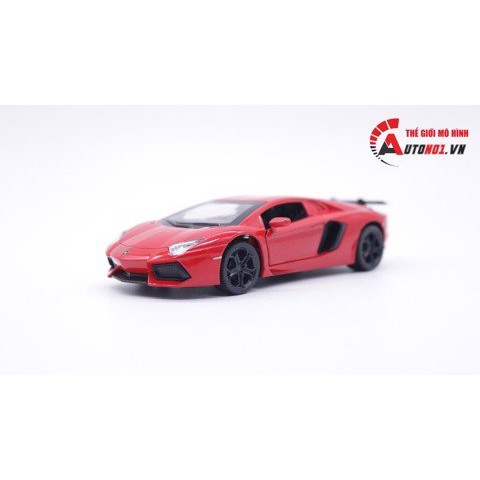 MÔ HÌNH XE LAMBORGHINI LP740 RED 1:32 TYMODEL 7471