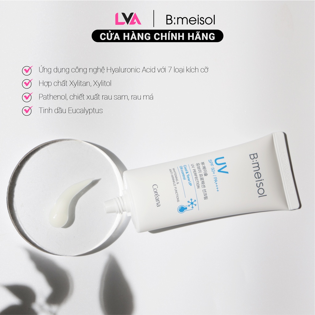 Kem chống nắng căng bóng B:meisol UV Protection Sun Cream Hàn Quốc 60ml