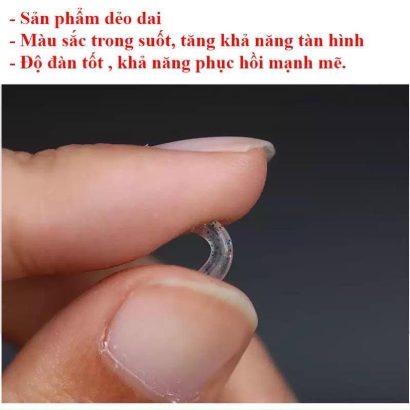 Chân Cắm Phao Câu Cá Silicon Bạo Lực Trong Suốt Chuyên Dụng Câu Đài Câu Đơn Cao Cấp