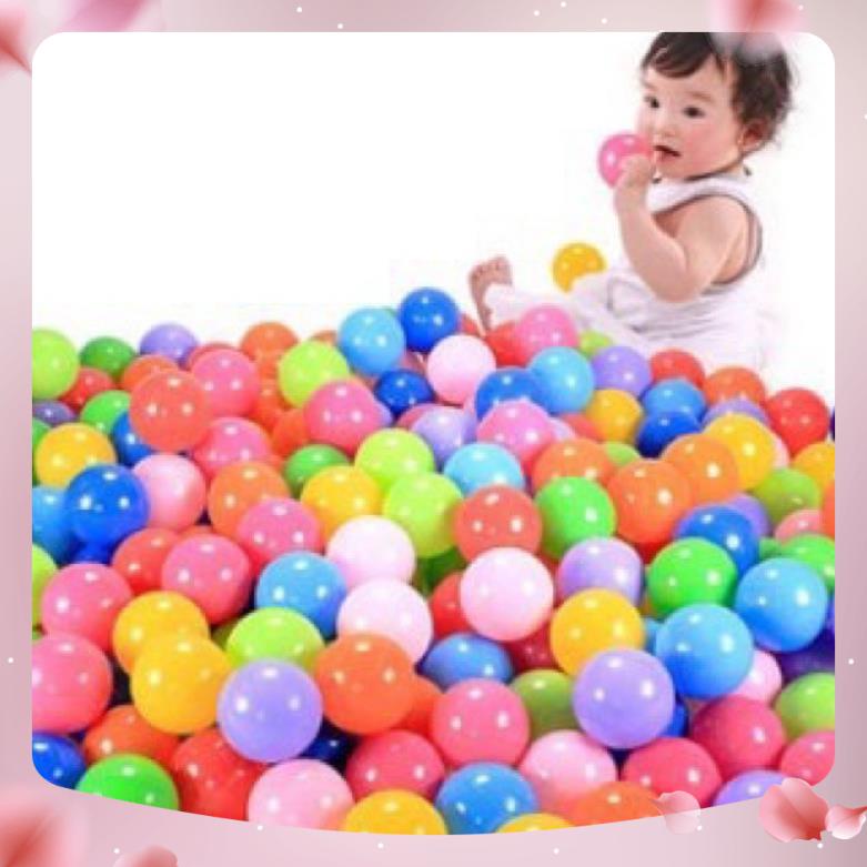 combo 200 bóng nhựa cho bé nhà bạn chơi ngoan