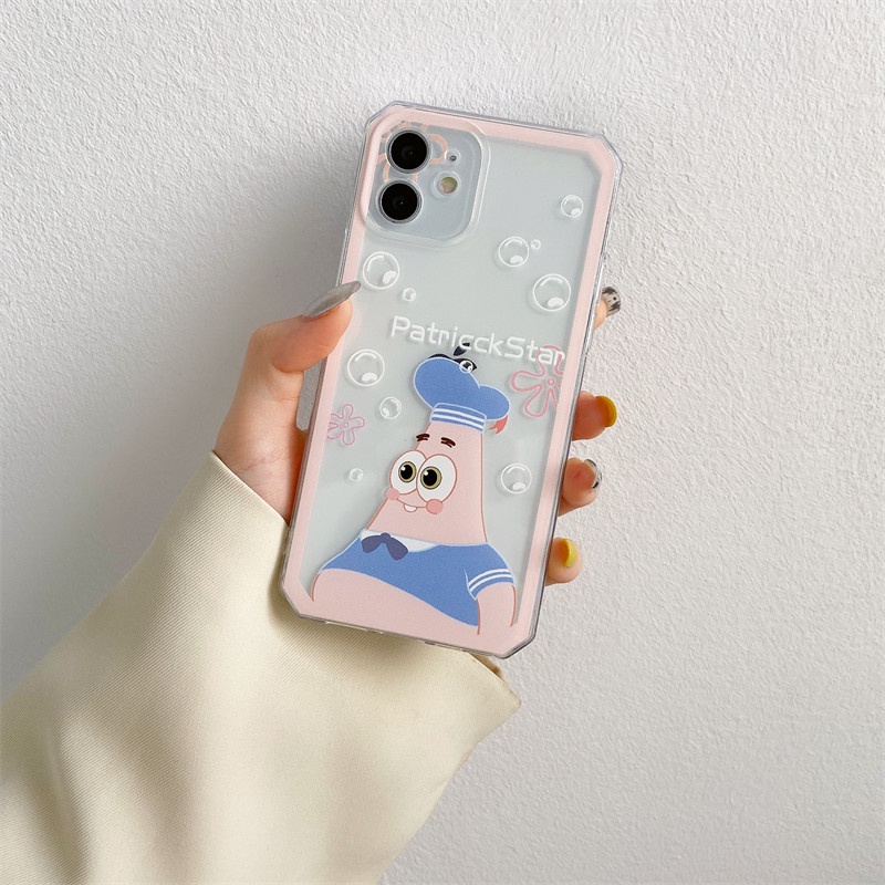 Ốp Điện Thoại Dẻo Họa Tiết Hoạt Hình Spongebob Cho Samsung S10 S20 S21 S22 Note 10 Plus 20 Ultra S21 FE S21+ S22+