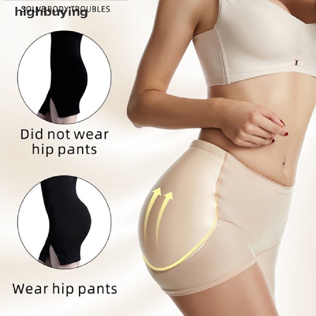 HBVN Belle High Waist Women Padded Seamless Butt Lifter Buttocks Enhancer Shaper Pants Modish