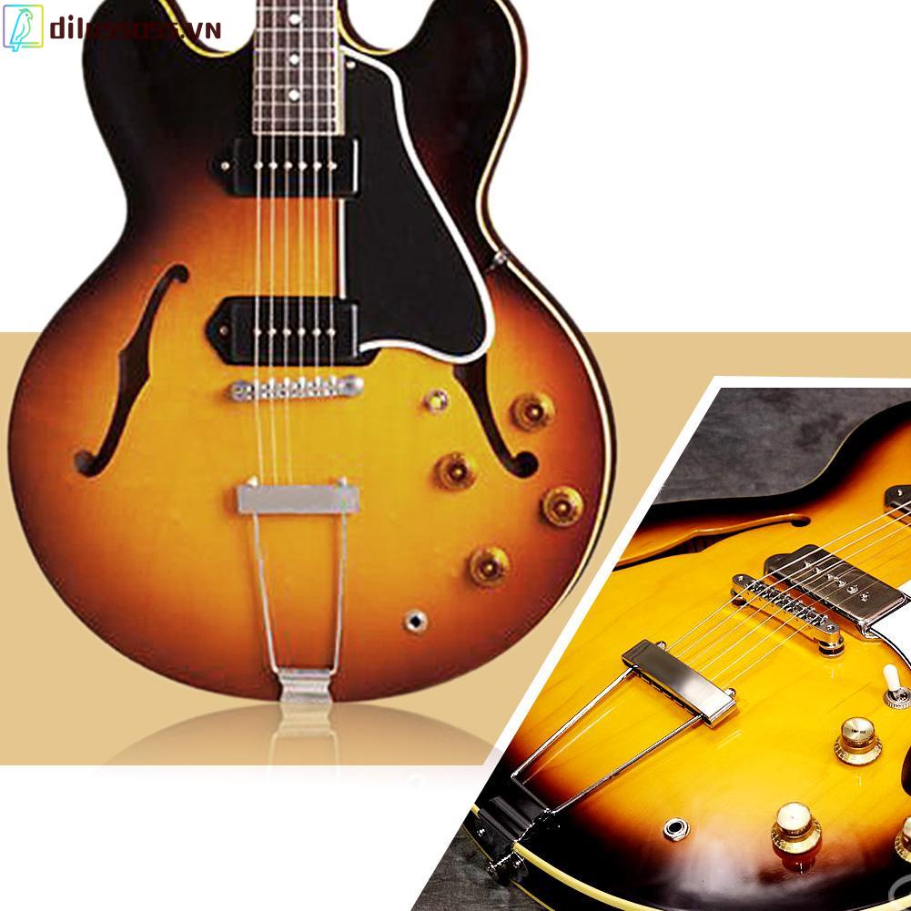 Bộ phụ kiện cầu đàn guitar 6 dây bằng hợp kim kẽm