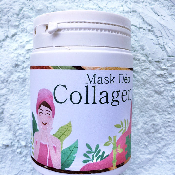 [Sỉ-Rẻ] Mask dẻo 200g Bạc hà Collagen Ling Có giấy VSATTP giấy ĐKKD nhiều công dụng