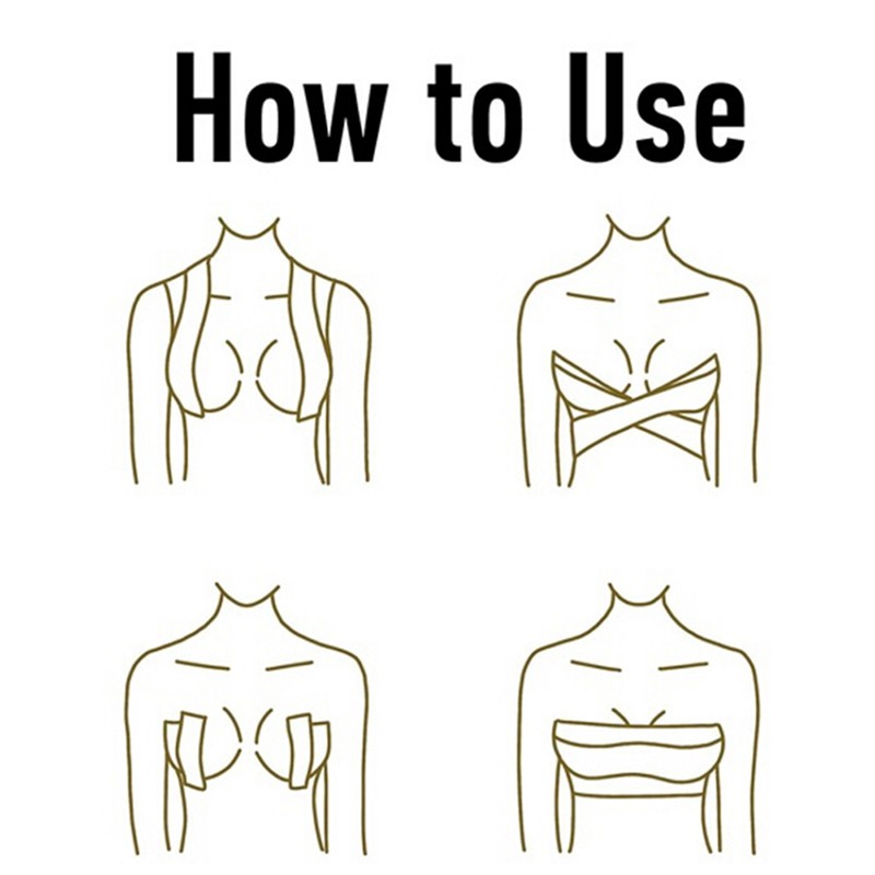 Miếng Dán Nâng Ngực Vô Hình Không Dây 16.4ft/5m