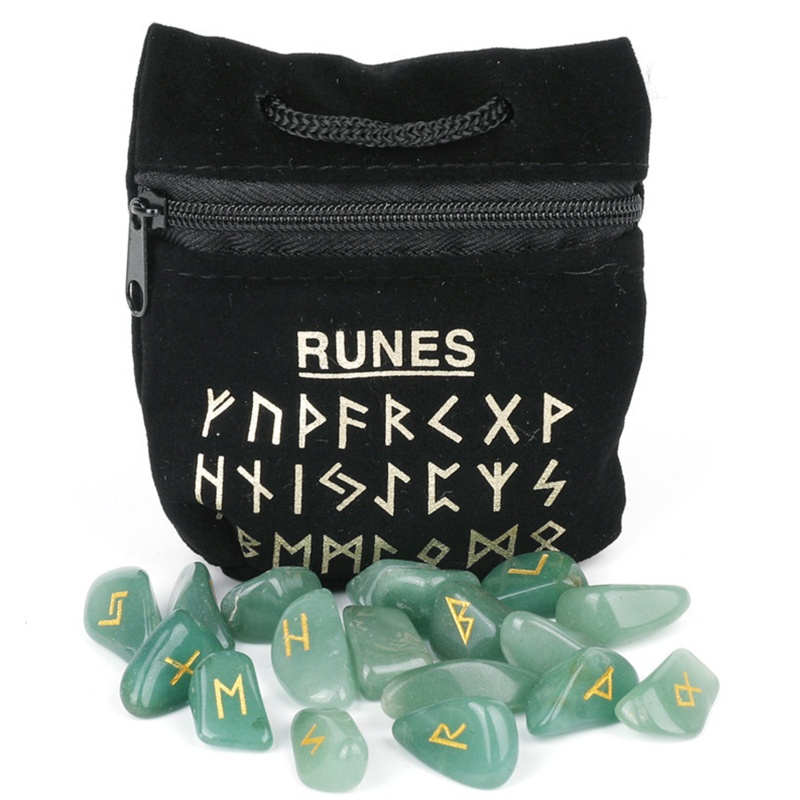 Bộ Đá Chạy Bằng Năng Lượng Tự Nhiên Khắc Chữa Lành Sức Khỏe