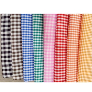 #V21🌈 VẢI TWILL HOẠ TIẾT CARO MAY ĐỒ CHO DOLL, OBITSU, DIY, HANDMADE, QUILTING, DECOR, SCRUNCHIES....