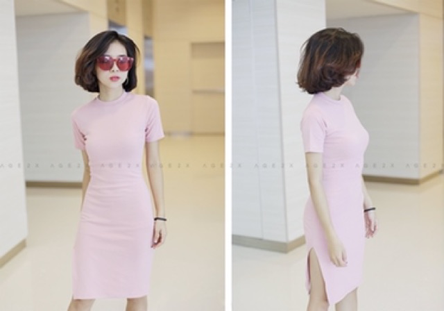 ĐẦM BODY XẺ TÀ THUN BORIP AGE2X | BigBuy360 - bigbuy360.vn