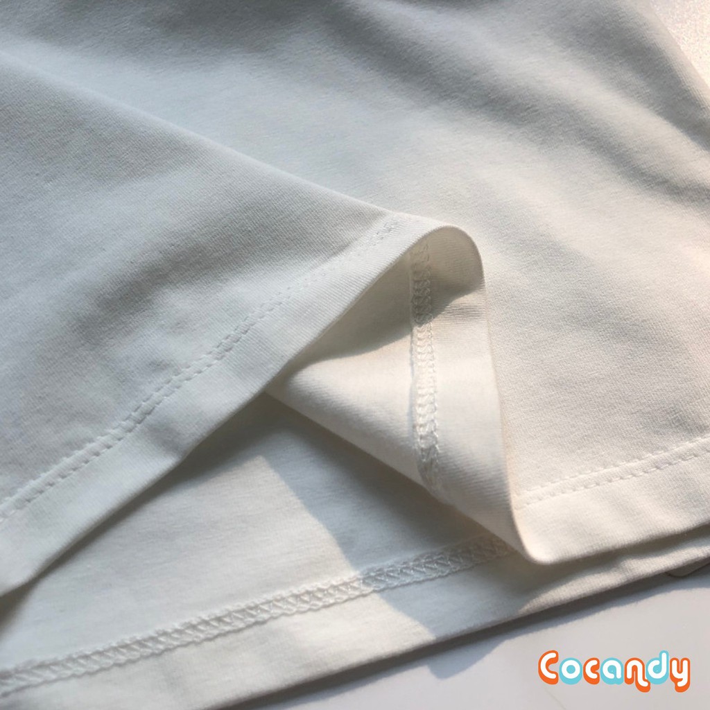 [Cocandy Official Store] Áo cho bé -áo thun cộc tay cho bé trai - gái chất liệu cotton mềm mịn cao cấp từ 5kg đến 23kg