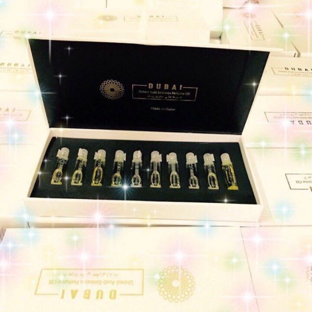 Combo  sét thử tinh dầu dubai mini