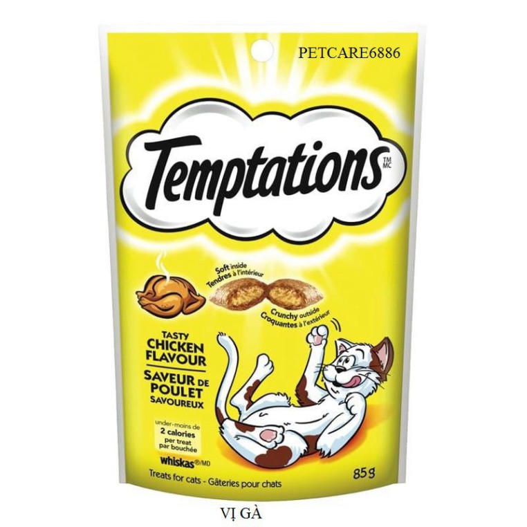 CRT VH Bánh thưởng cho mèo Temptations 6 CRT