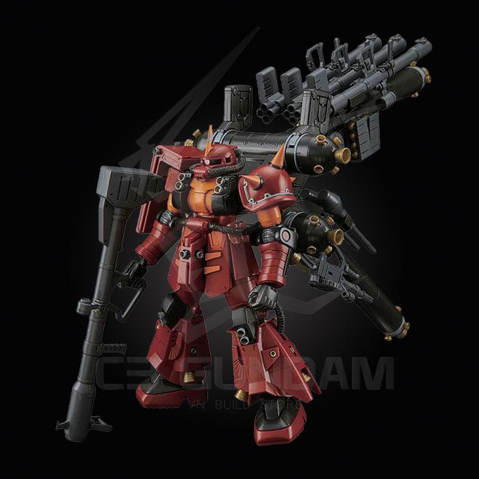 MÔ HÌNH GUNDAM BANDAI HG 1/144 MS-06R PSYCHO ZAKU GUNDAM THUNDERBOLT VER HGT GUNDAM THUNDERBOLT