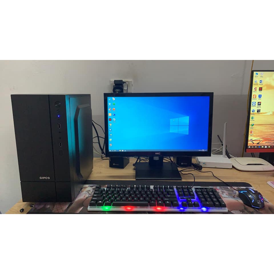 Bộ máy tính để bàn đủ yêu cầu dùng