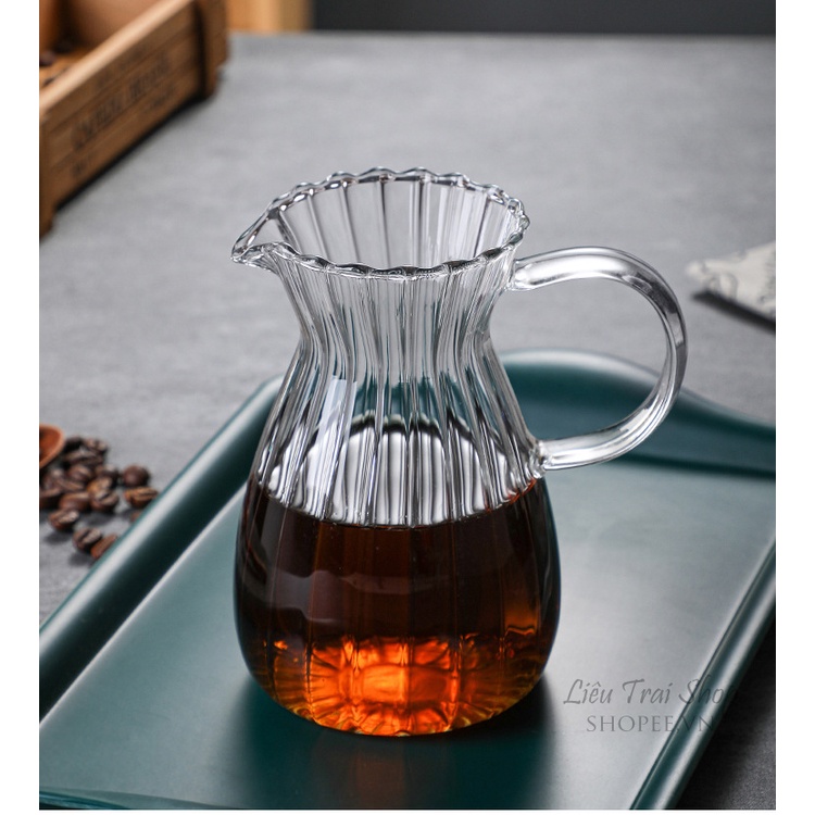 Bình cà phê bình chia phục vụ cafe bình chứa cà phê coffee server 500ml