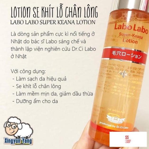 Toner labolabo - nước hoa hồng labolabo Nhật Bản