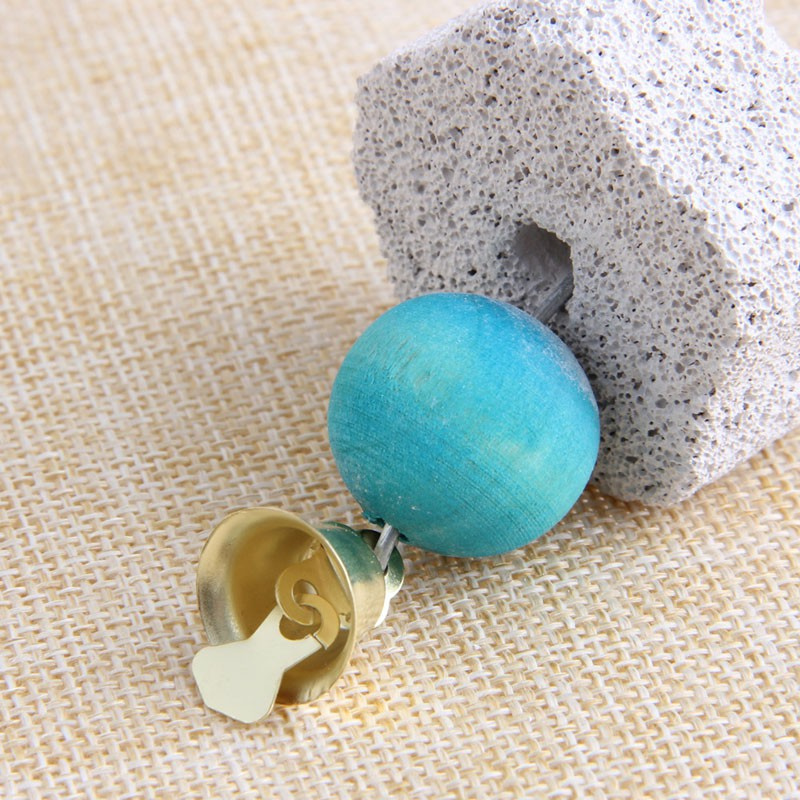 Chuỗi treo đá mài răng đồ chơi cho chim vẹt