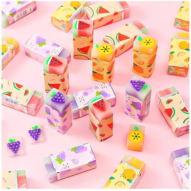 Cục Tẩy Bút Chì Thiết Kế Hình Trái Cây Sáng Tạo Dành Cho