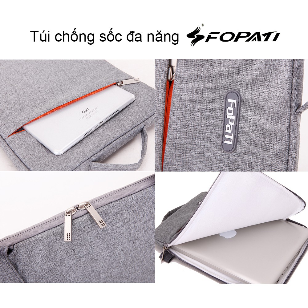 TÚI CHỐNG SỐC MACBOOK LAPTOP FOPATI 2018 - FOPATI 2018