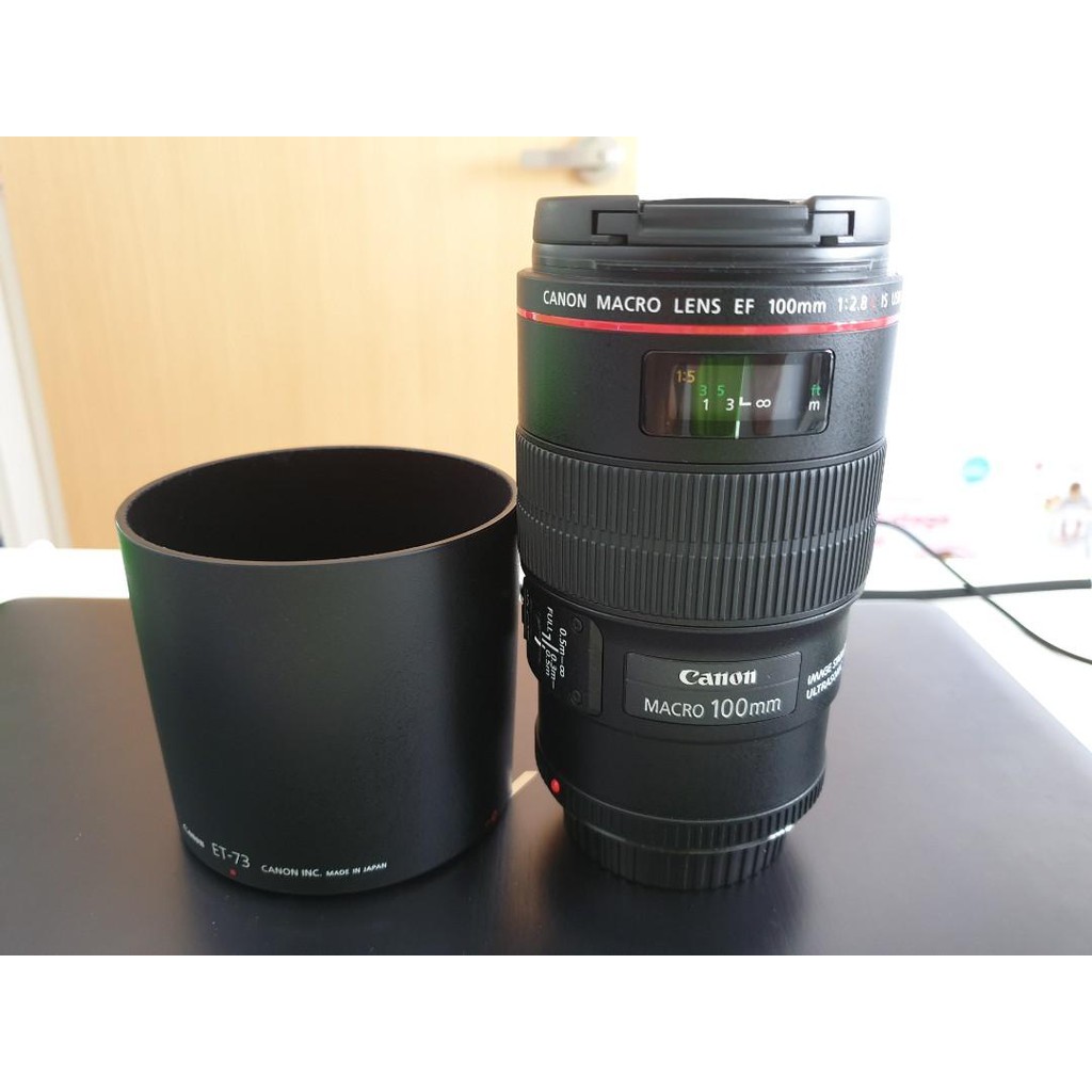 Ống kính Canon 100mm F2.8 Marco L IS USM - Mới 98%